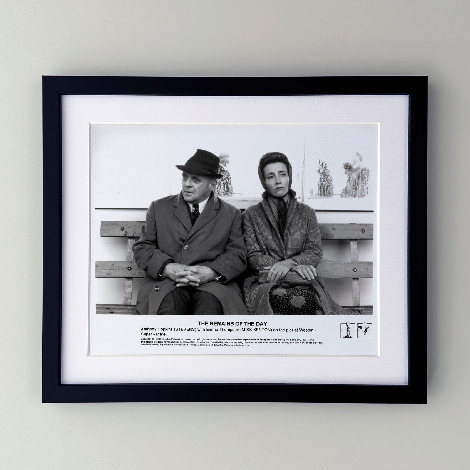 The Remains of the Day 1993 Publicity Film Movie Press Still Framed