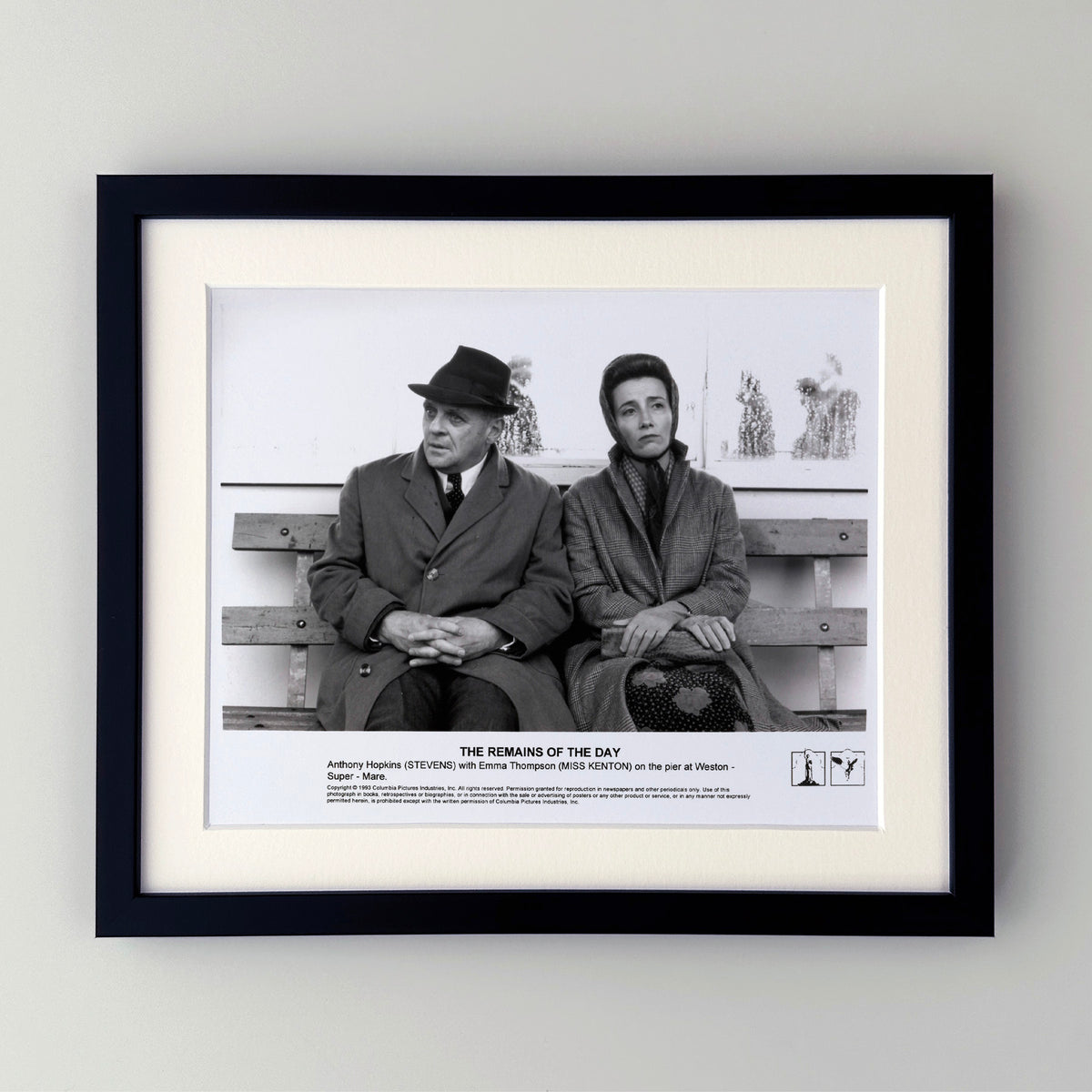 The Remains of the Day 1993 Publicity Film Movie Press Still Framed