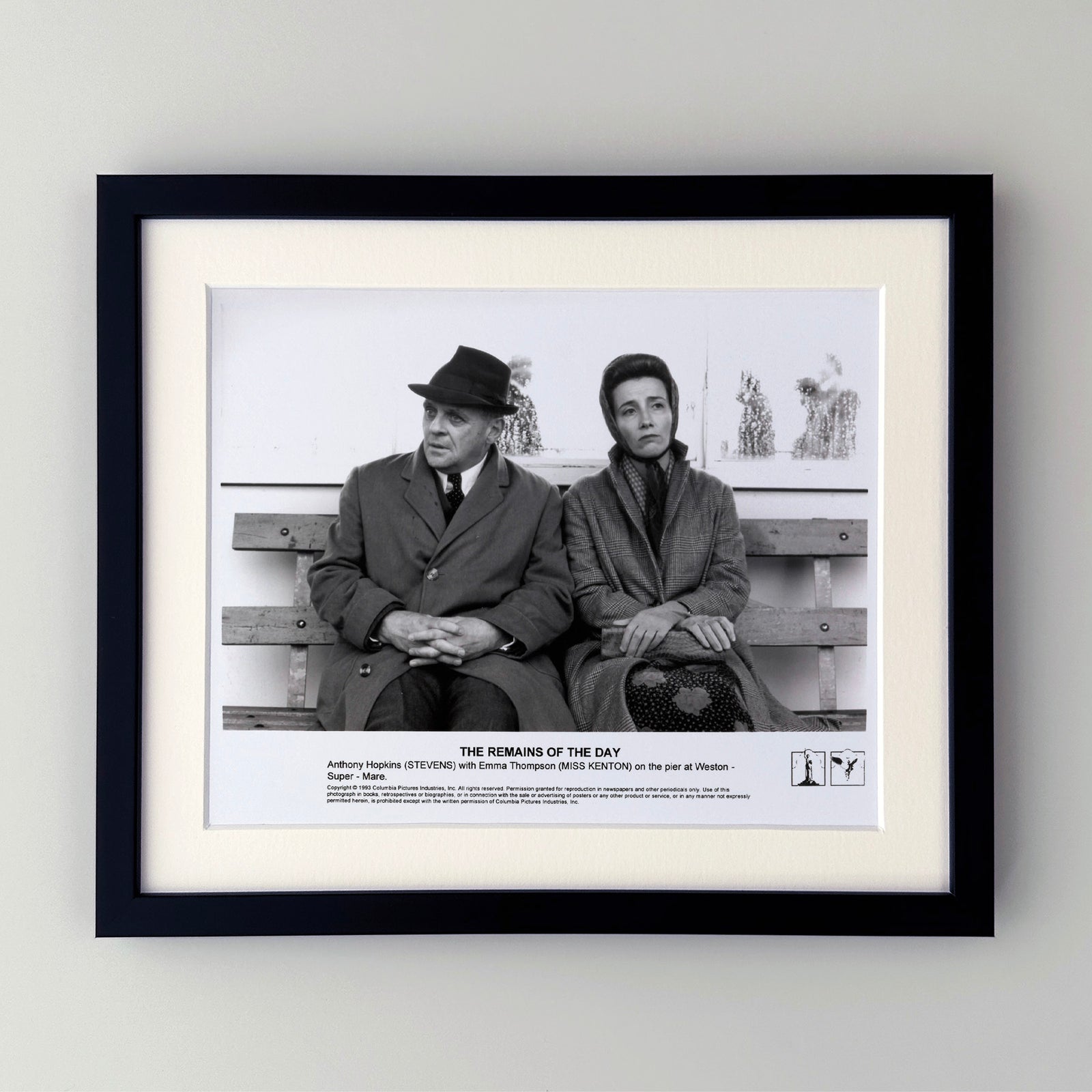 The Remains of the Day 1993 Publicity Film Movie Press Still Framed