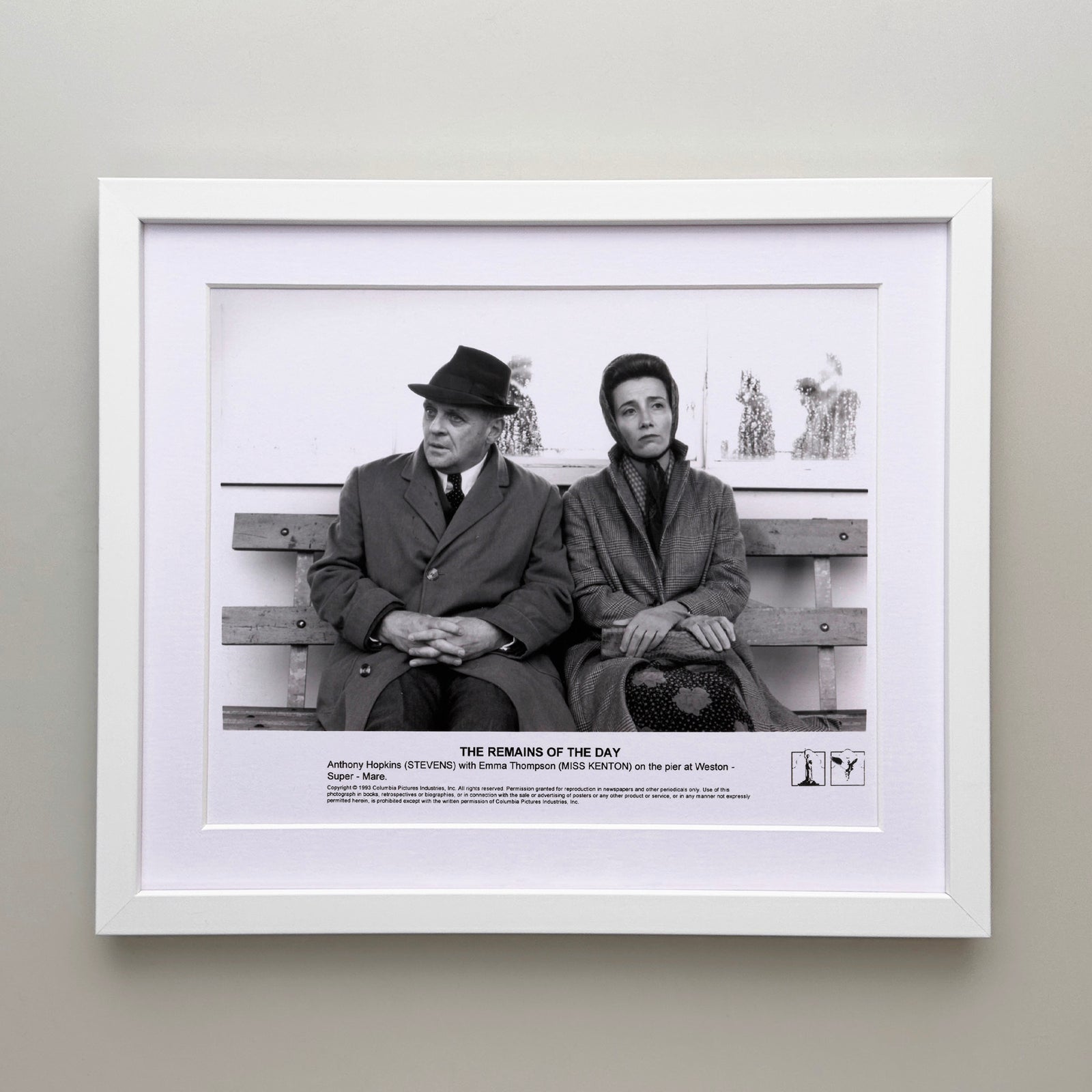 The Remains of the Day 1993 Publicity Film Movie Press Still Framed