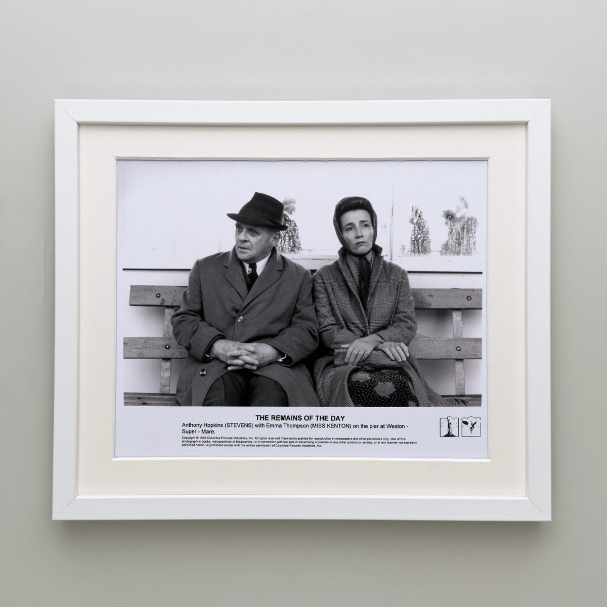 The Remains of the Day 1993 Publicity Film Movie Press Still Framed