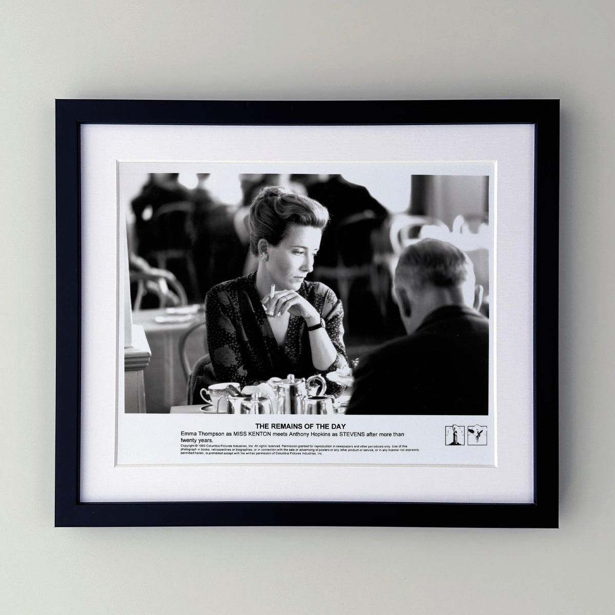 The Remains of the Day 1993 Publicity Film Movie Press Still Framed