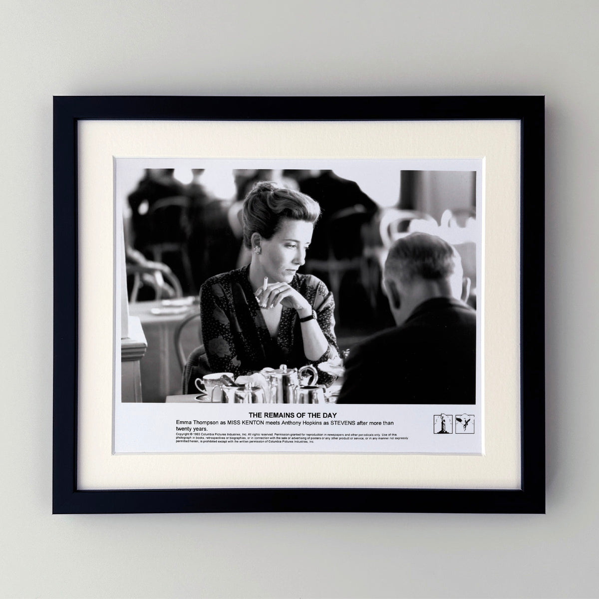 The Remains of the Day 1993 Publicity Film Movie Press Still Framed