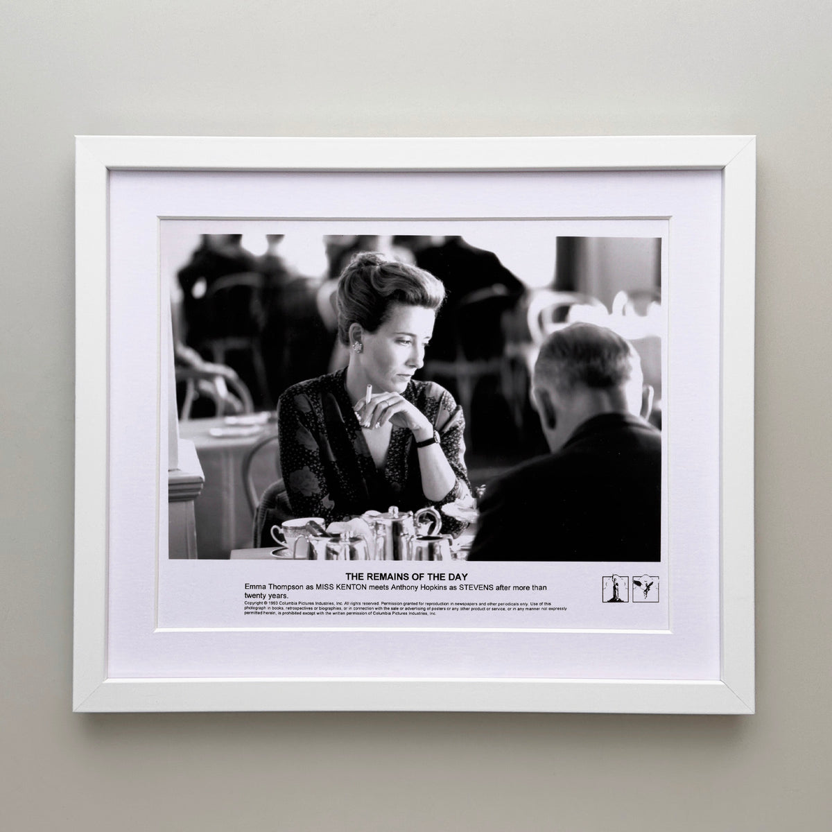 The Remains of the Day 1993 Publicity Film Movie Press Still Framed