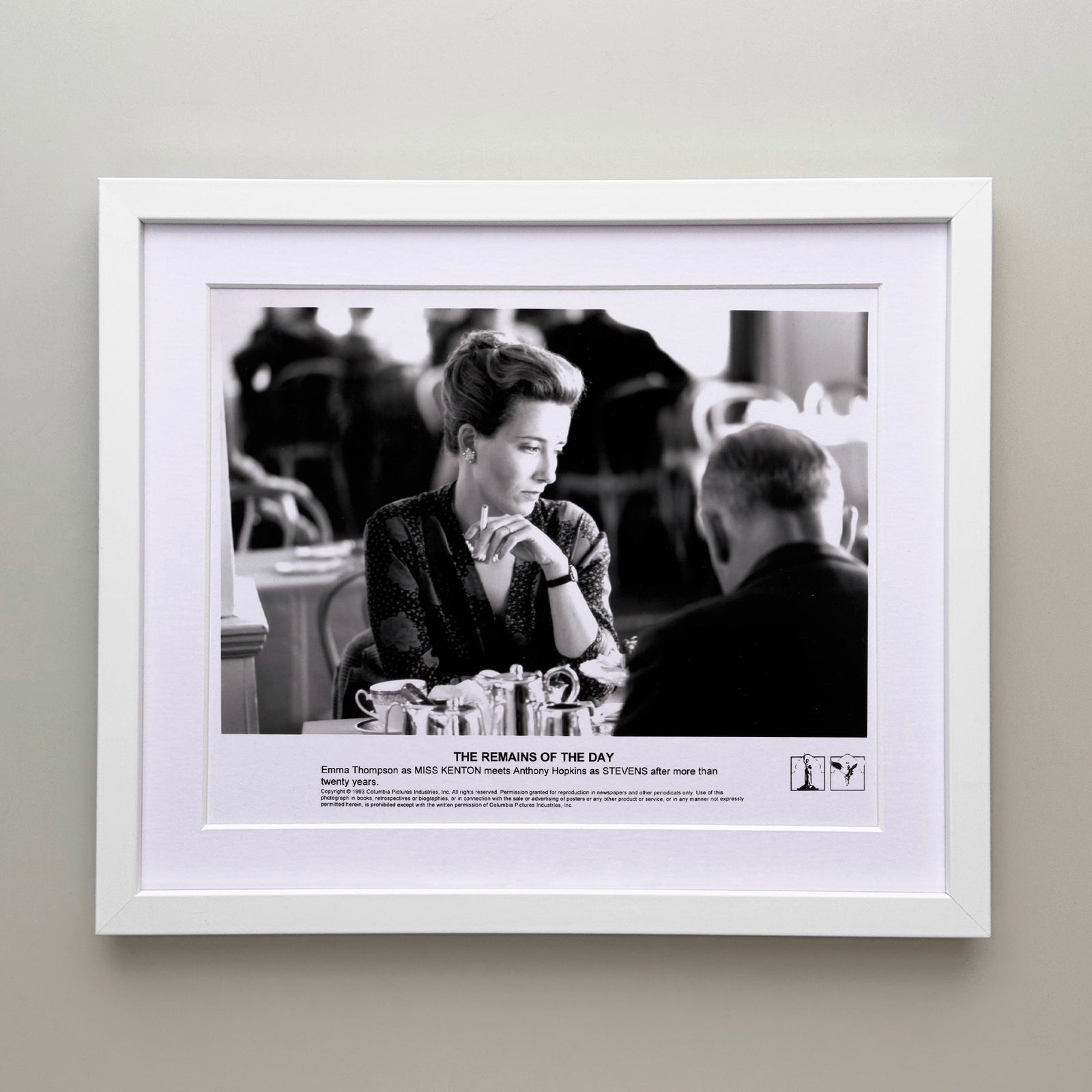 The Remains of the Day 1993 Publicity Film Movie Press Still Framed