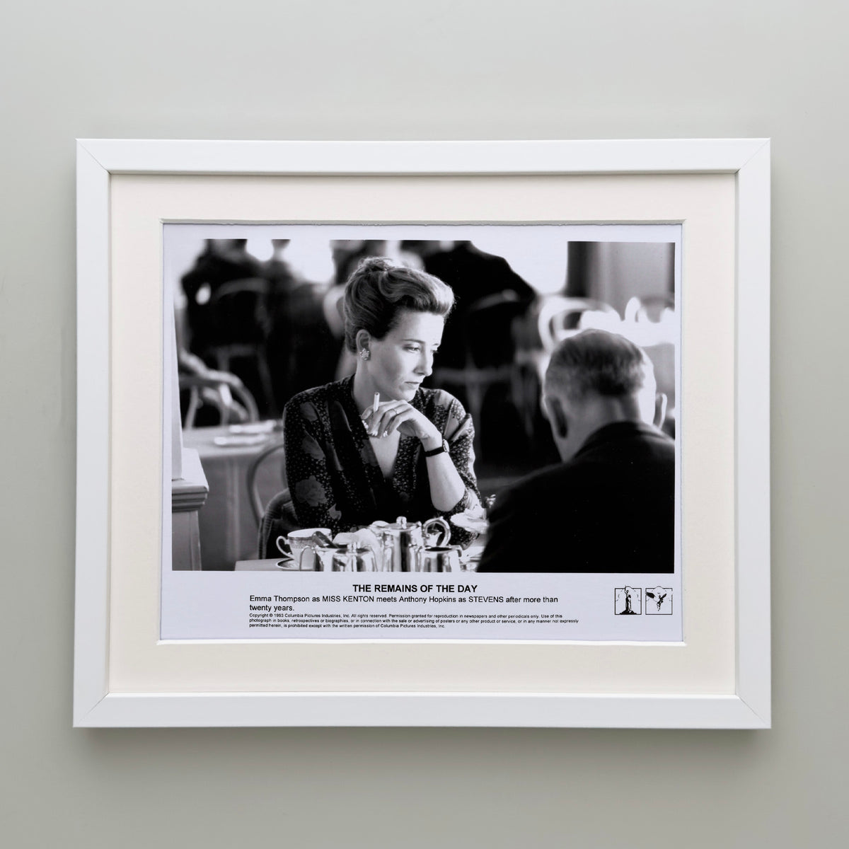 The Remains of the Day 1993 Publicity Film Movie Press Still Framed