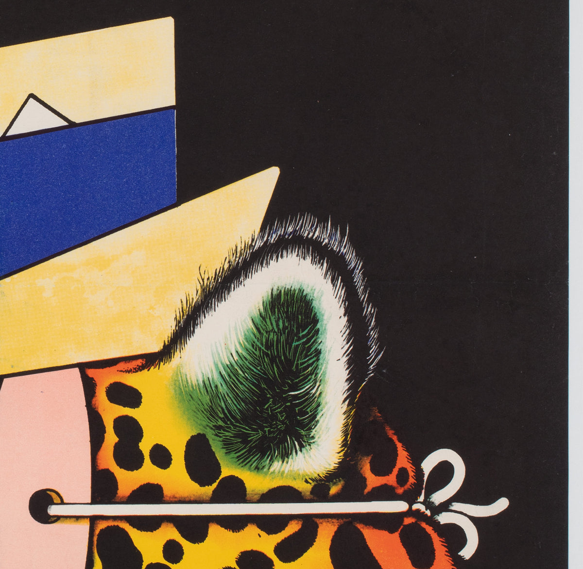 The Return of the Pink Panther 1977 Polish B1 Film Movie Poster, Edward Lutczyn - detail