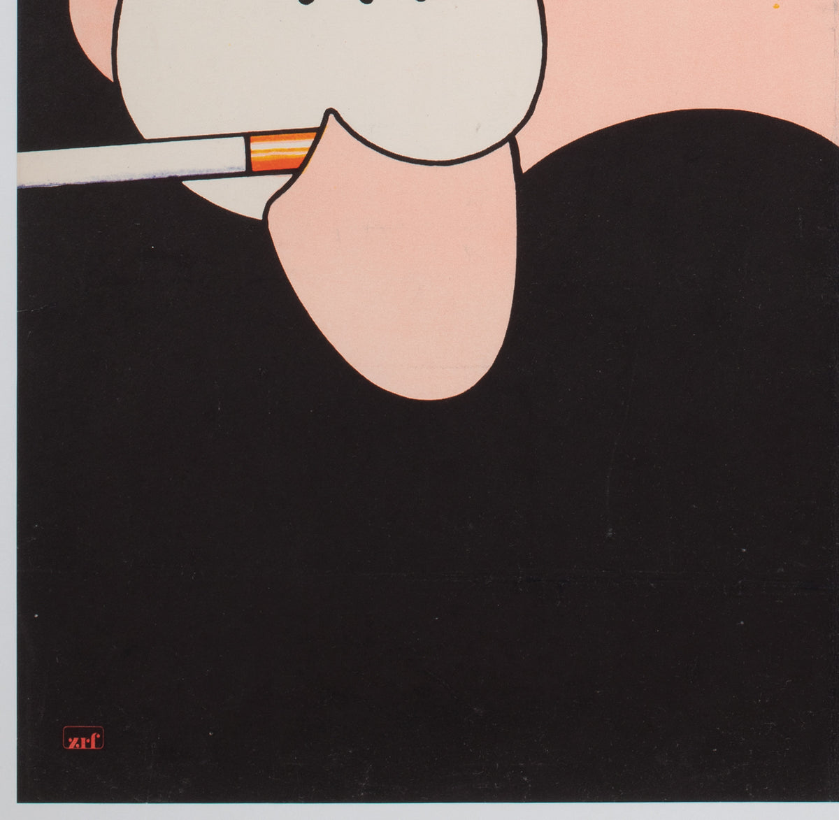 The Return of the Pink Panther 1977 Polish B1 Film Movie Poster, Edward Lutczyn - detail