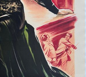 The Revolt of Mamie Stover 1956 French Grande Film Movie Poster, Boris Grinsson - detail