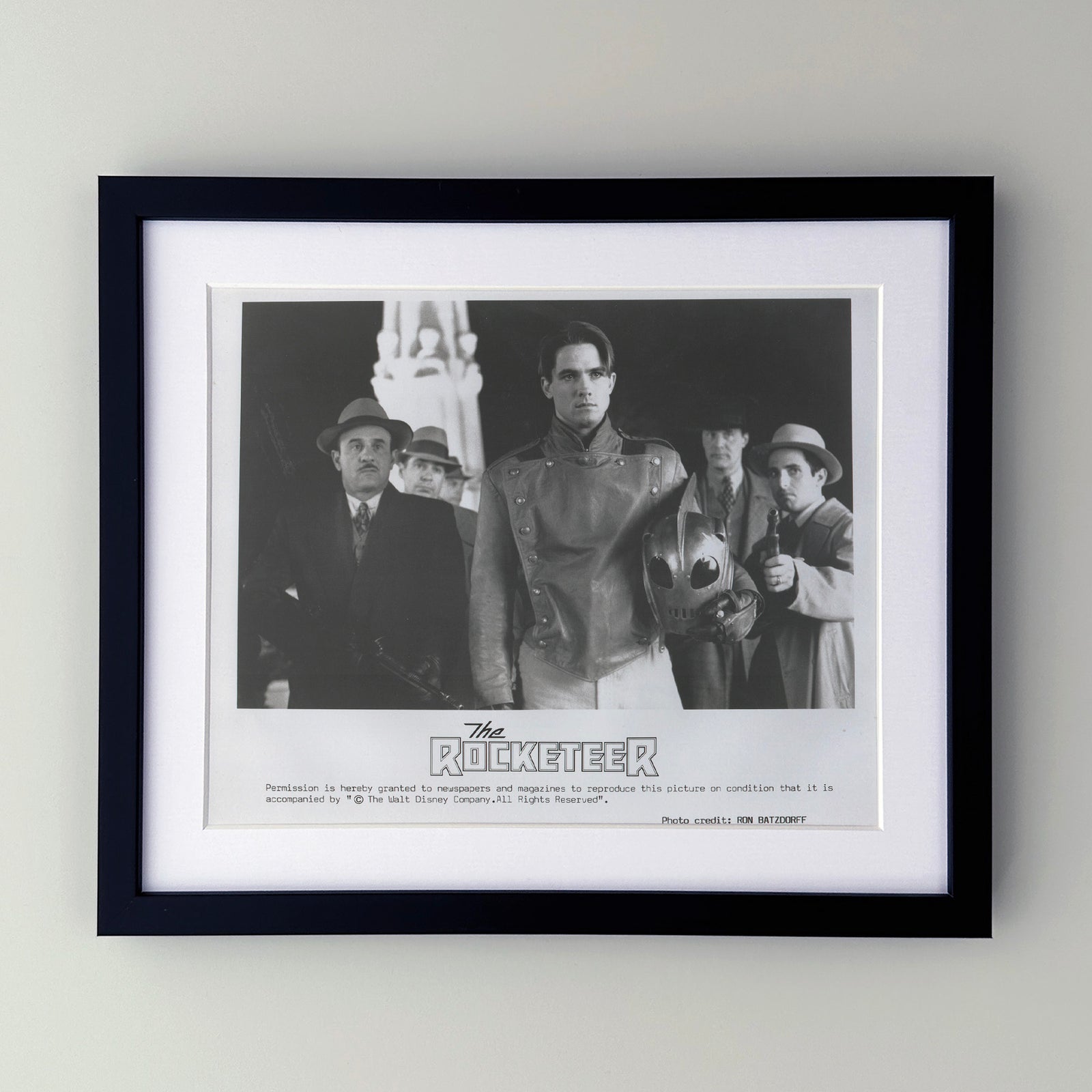 The Rocketeer 1991 Film Movie Press Publicity Still Framed