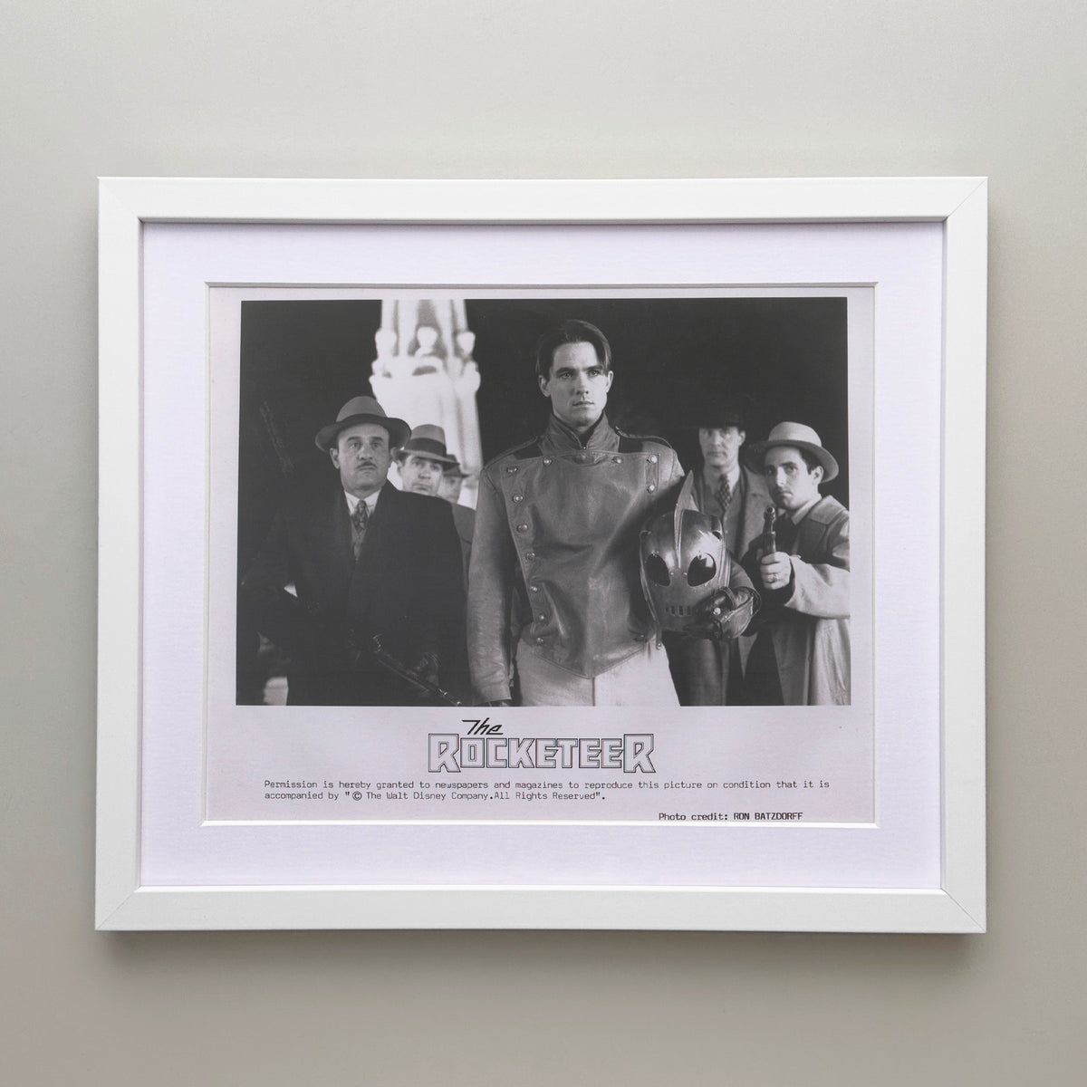 The Rocketeer 1991 Film Movie Press Publicity Still Framed