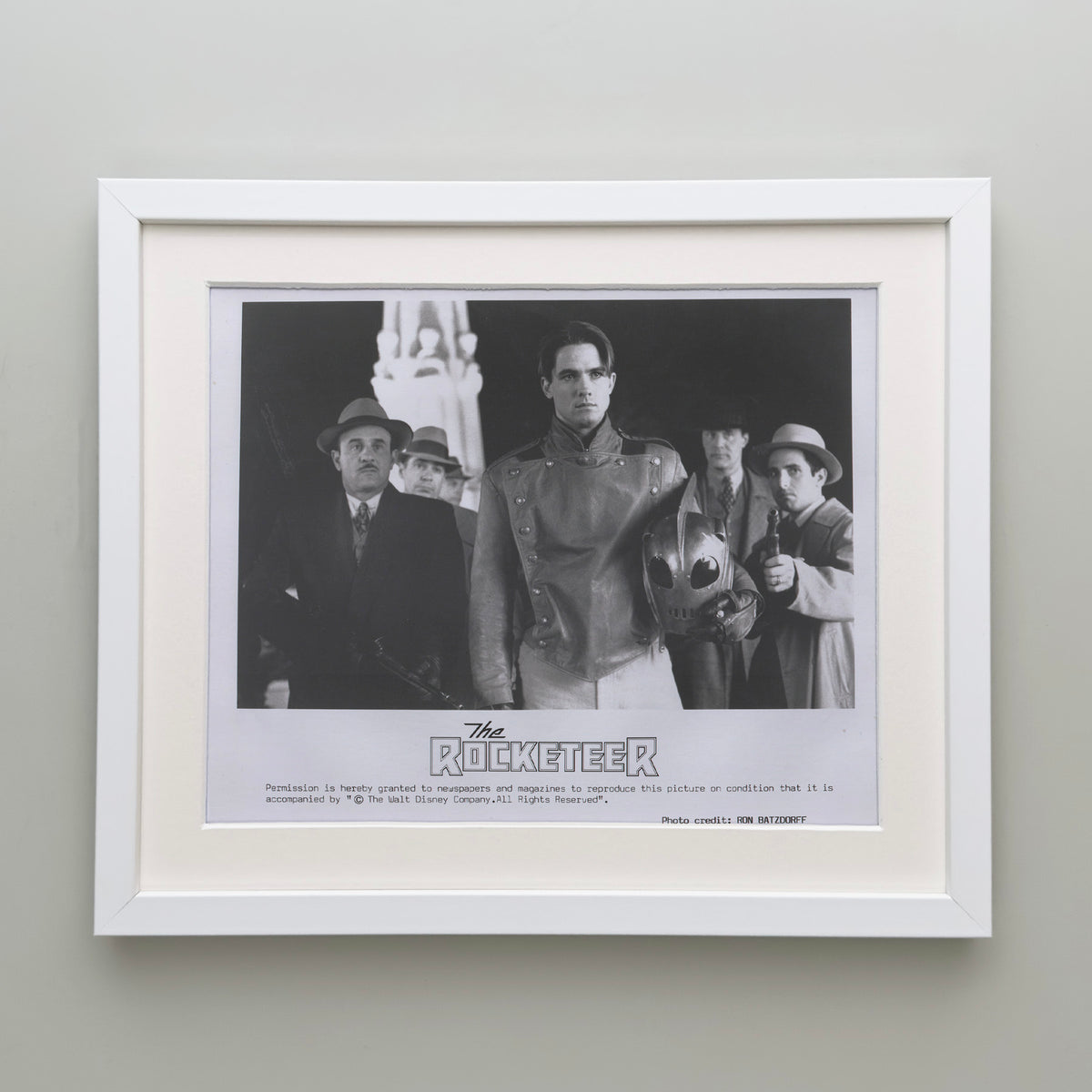 The Rocketeer 1991 Film Movie Press Publicity Still Framed