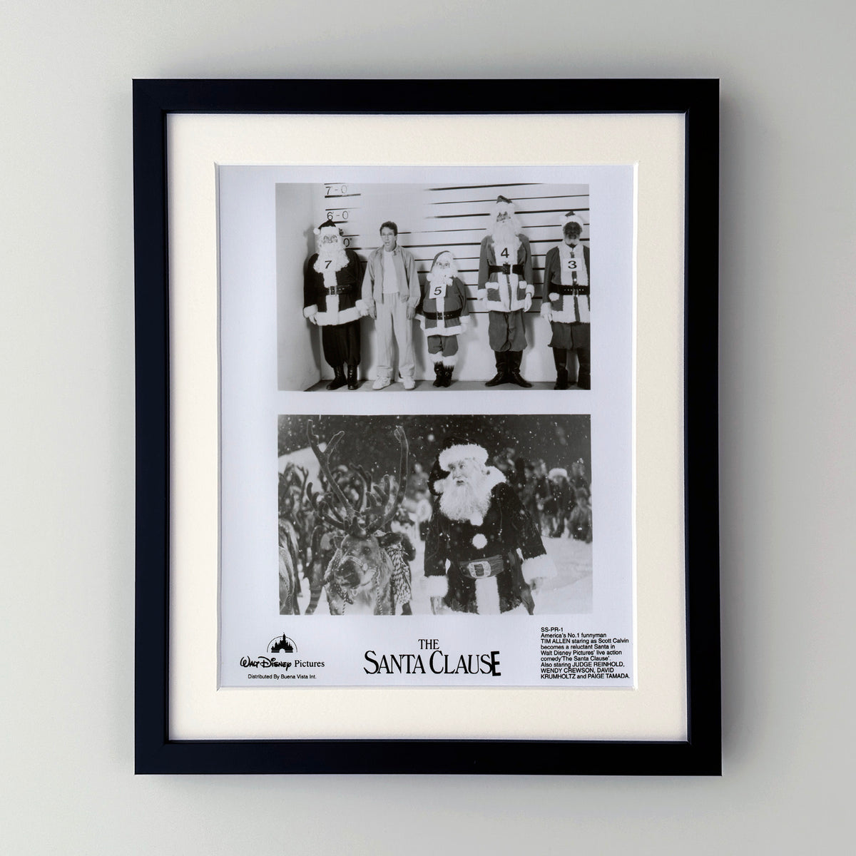 The Santa Clause 1994 Film Movie Press Publicity Still Framed