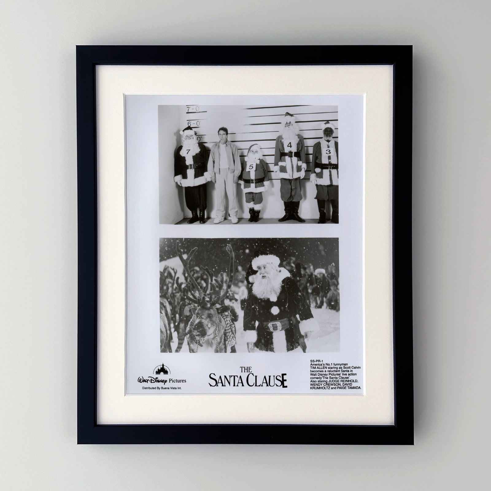 The Santa Clause 1994 Film Movie Press Publicity Still Framed