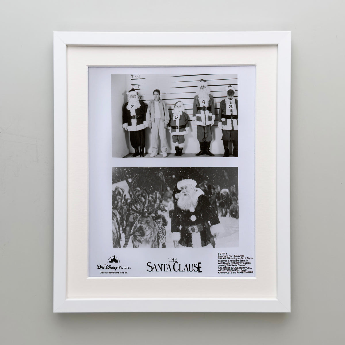 The Santa Clause 1994 Film Movie Press Publicity Still Framed