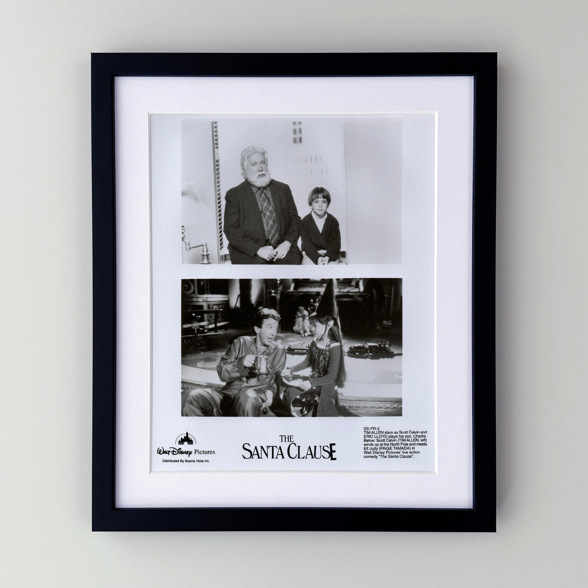 The Santa Clause 1994 Film Movie Press Publicity Still Framed