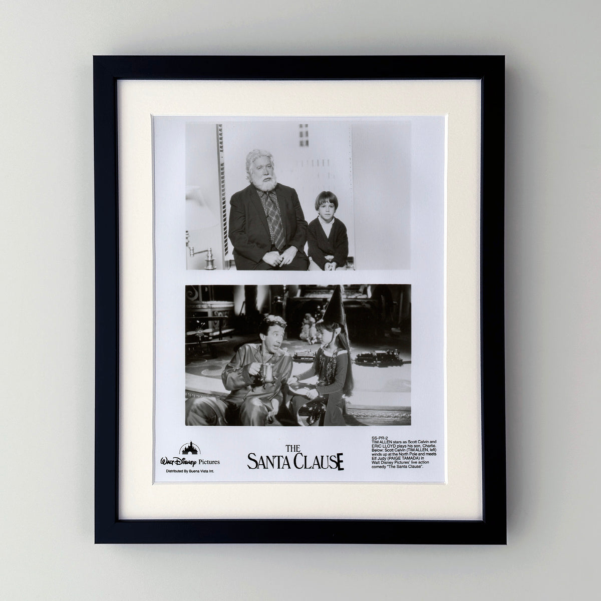 The Santa Clause 1994 Film Movie Press Publicity Still Framed