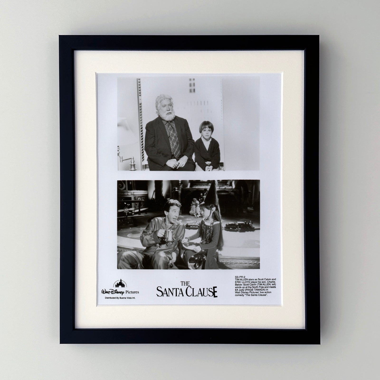 The Santa Clause 1994 Film Movie Press Publicity Still Framed