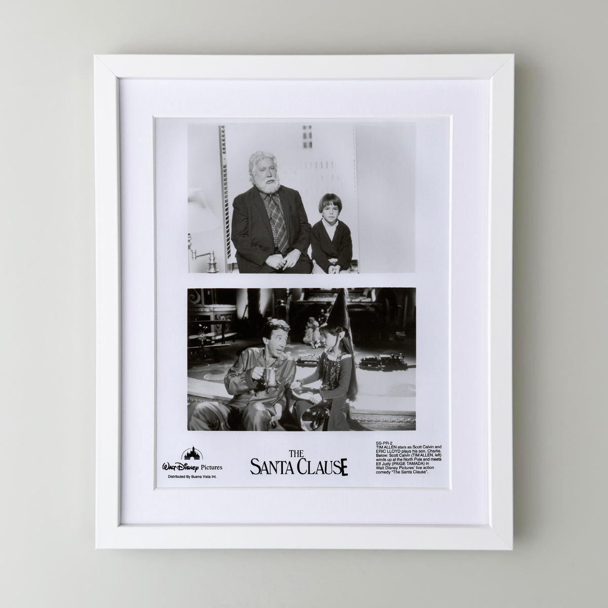 The Santa Clause 1994 Film Movie Press Publicity Still Framed