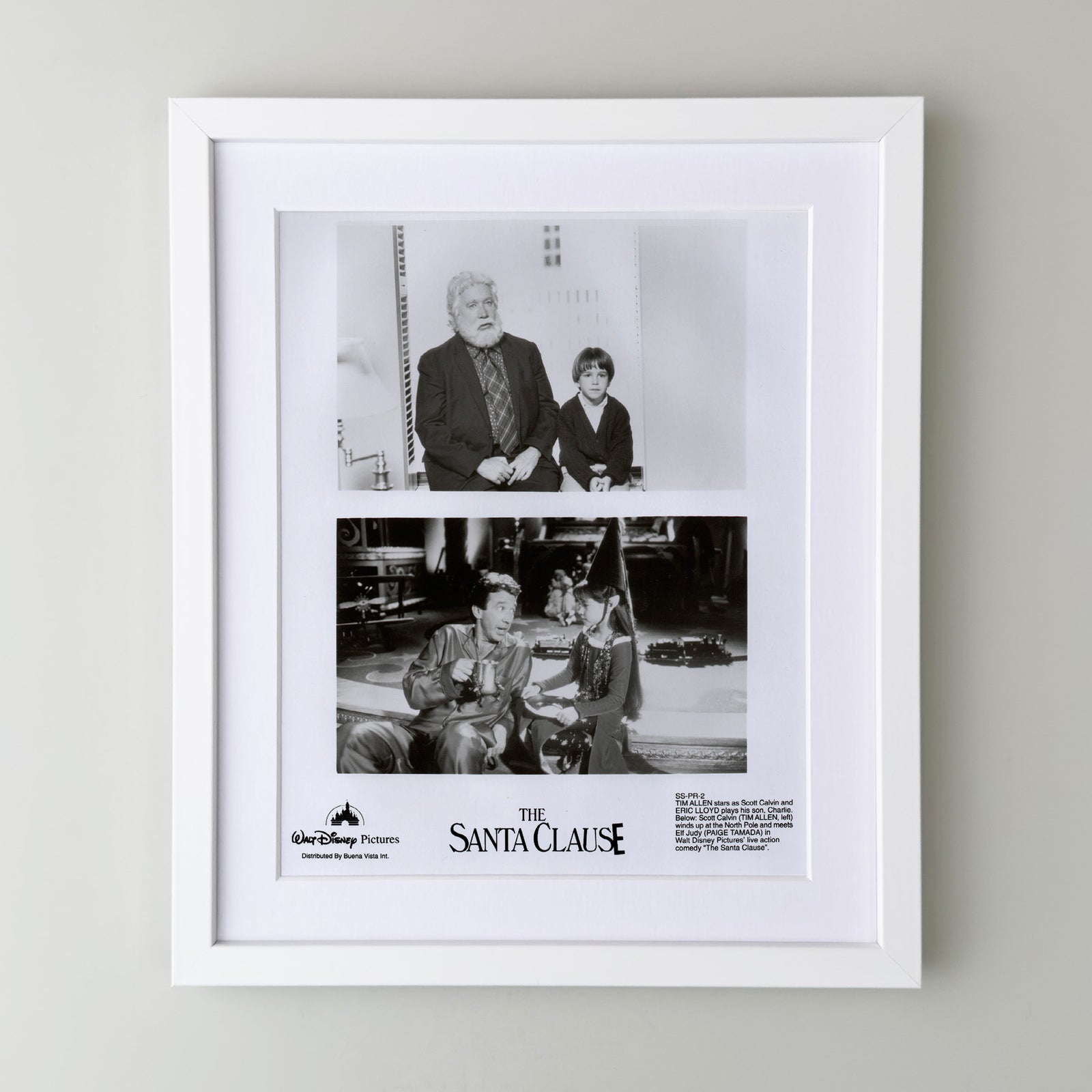 The Santa Clause 1994 Film Movie Press Publicity Still Framed