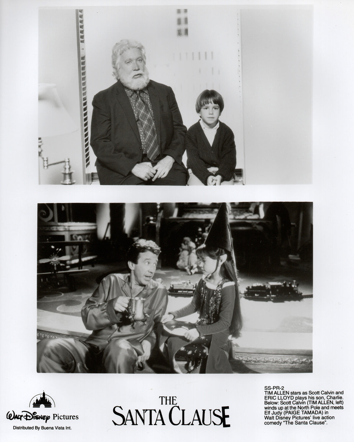 The Santa Clause 1994 Film Movie Press Publicity Still Framed