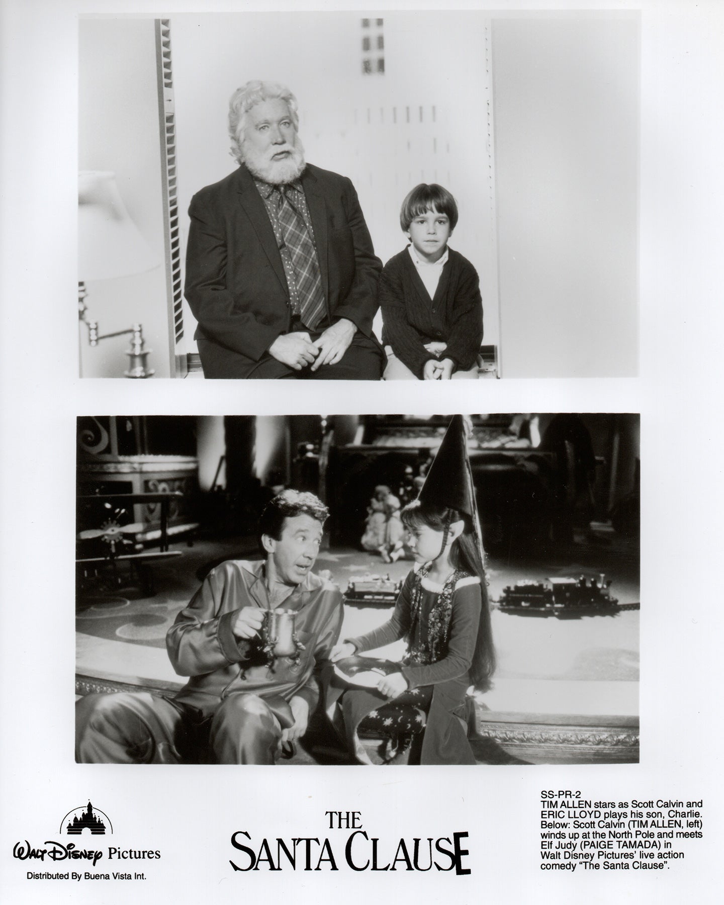The Santa Clause 1994 Film Movie Press Publicity Still Framed