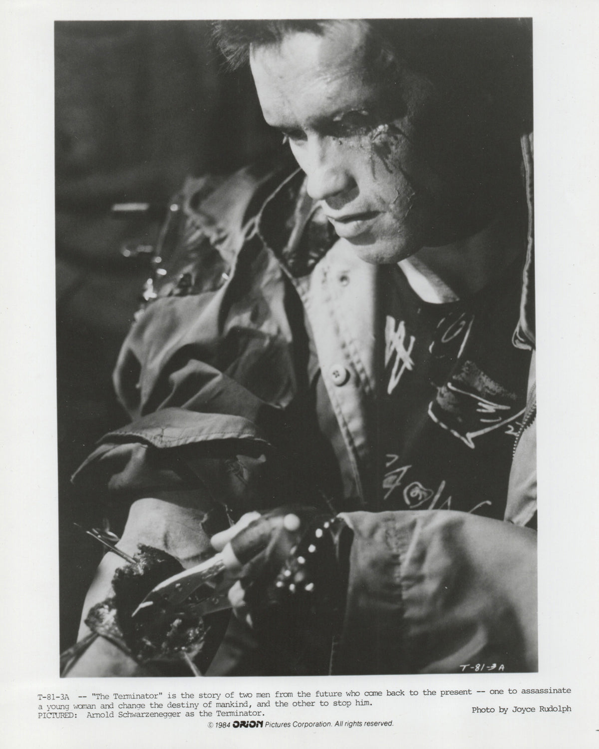 The Terminator 1984 Film Movie Press Publicity Still Framed