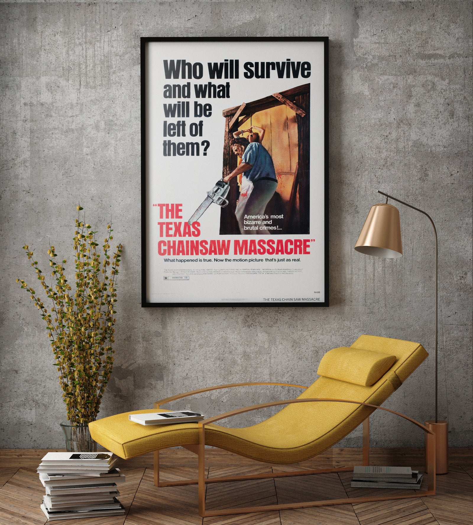 The Texas Chainsaw Massacre 1974 US 1 Sheet Film Poster