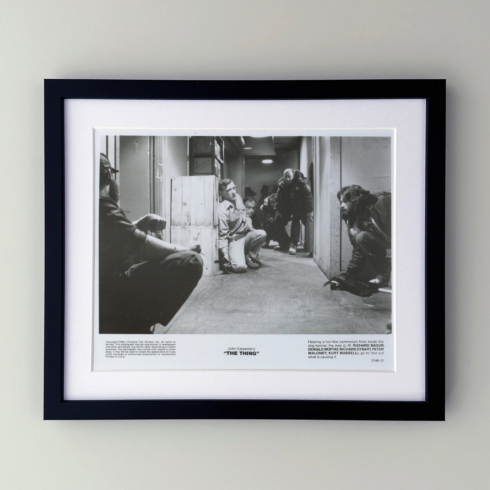 The Thing 1982 Film Movie Press Publicity Still Framed