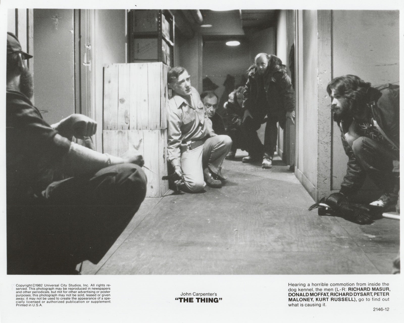 The Thing 1982 Film Movie Press Publicity Still Framed