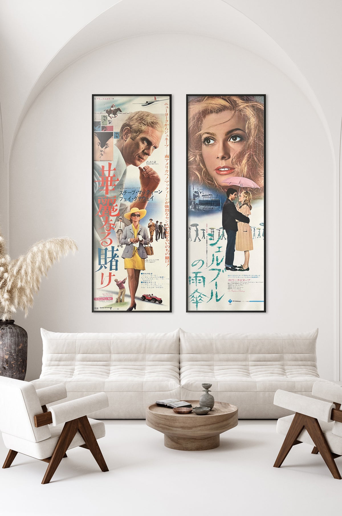 The Thomas Crown Affair 1968 Japanese 2 Sheet Film Movie Poster