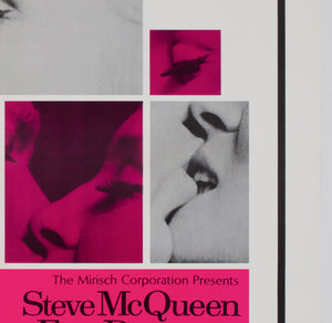 The Thomas Crown Affair 1968 US 1 Sheet Film Movie Poster - detail