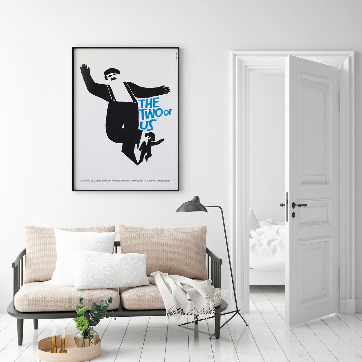 The Two of Us c1967 Limited Edition US Silkscreen Film Movie Poster, Saul Bass