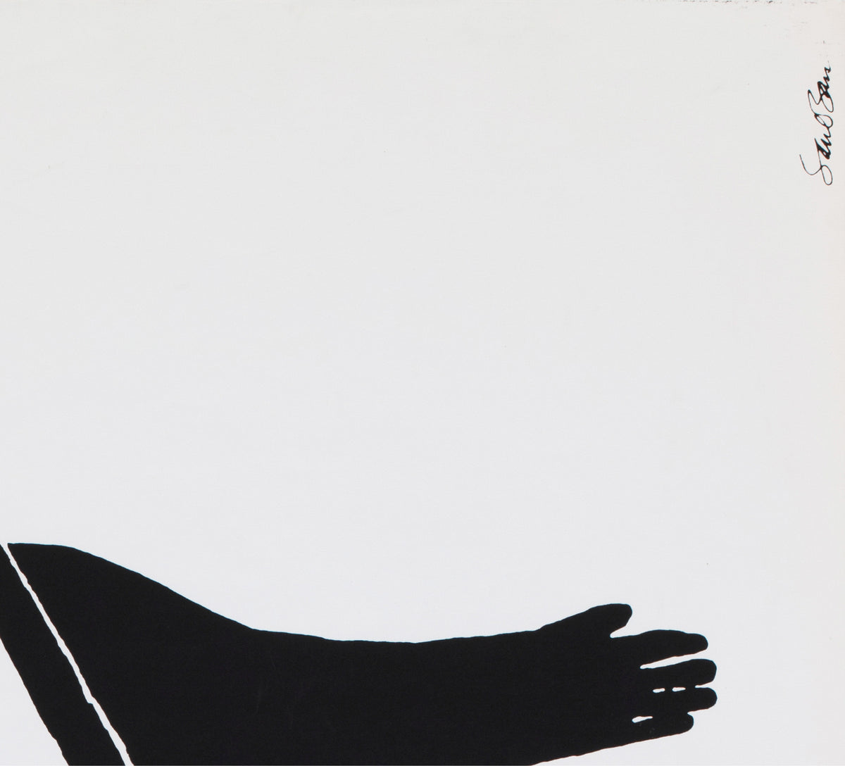 The Two of Us c1967 Limited Edition US Silkscreen Film Movie Poster, Saul Bass - detail