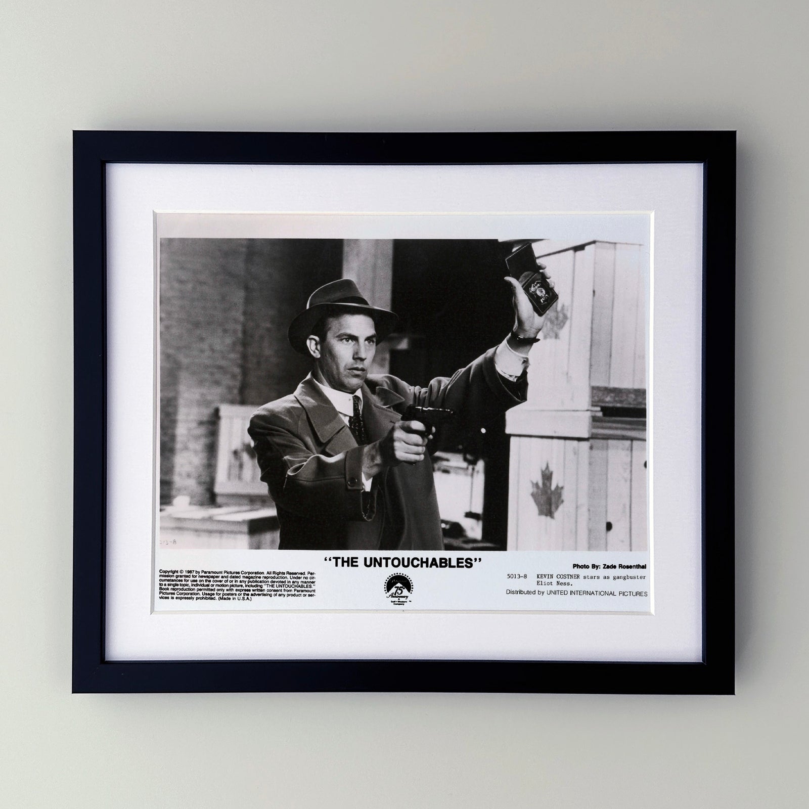 The Untouchables 1987 Publicity Film Movie Press Still Framed