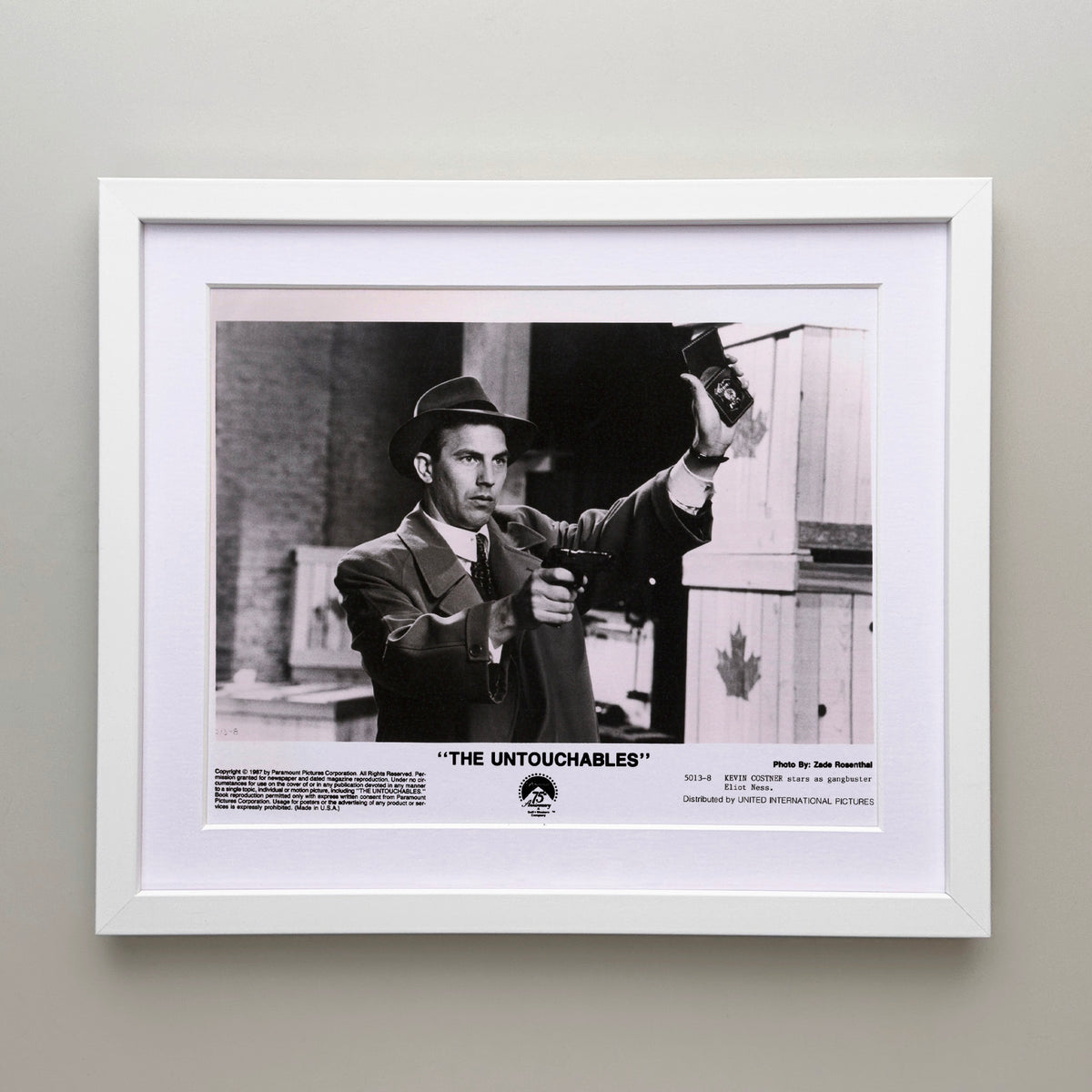 The Untouchables 1987 Publicity Film Movie Press Still Framed