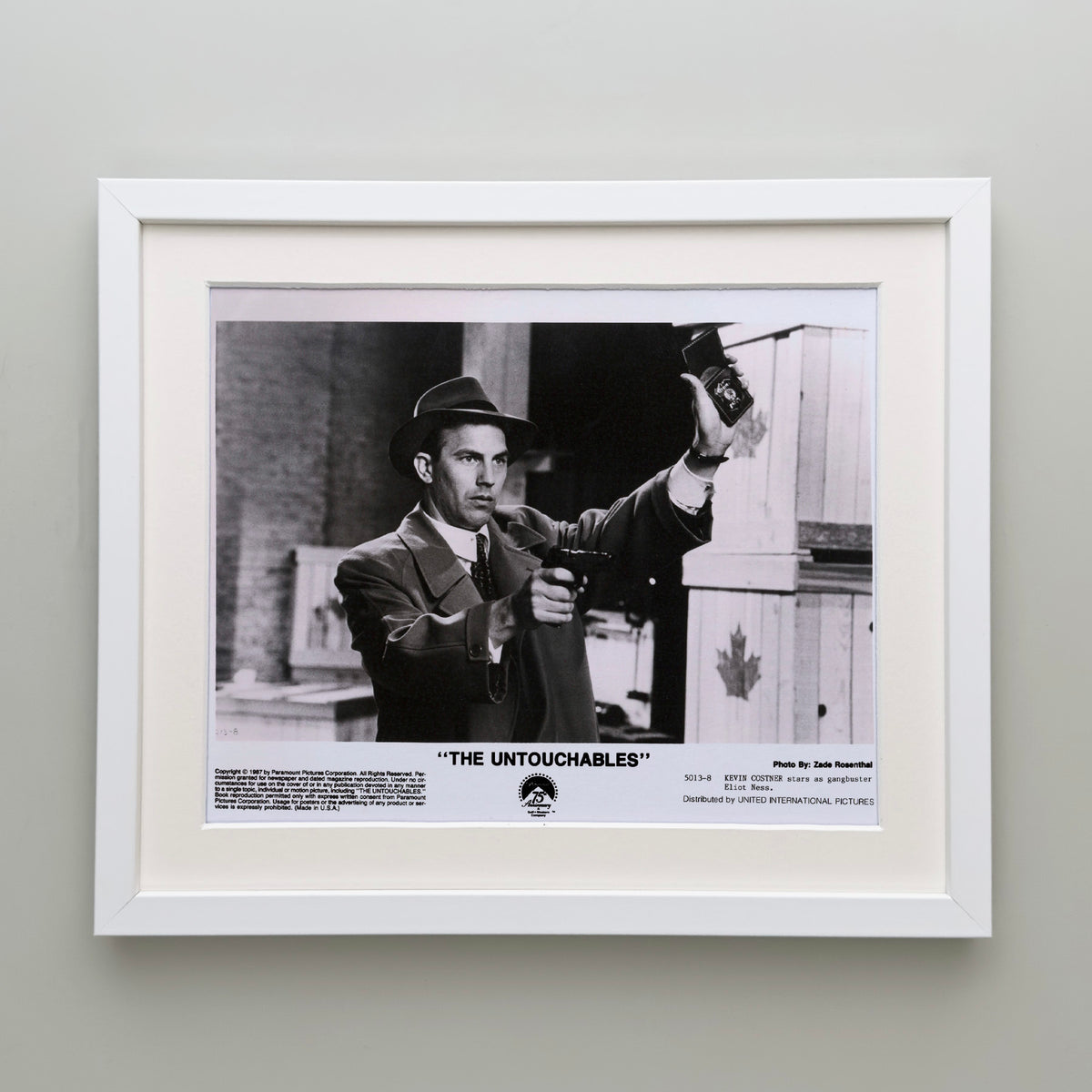 The Untouchables 1987 Publicity Film Movie Press Still Framed