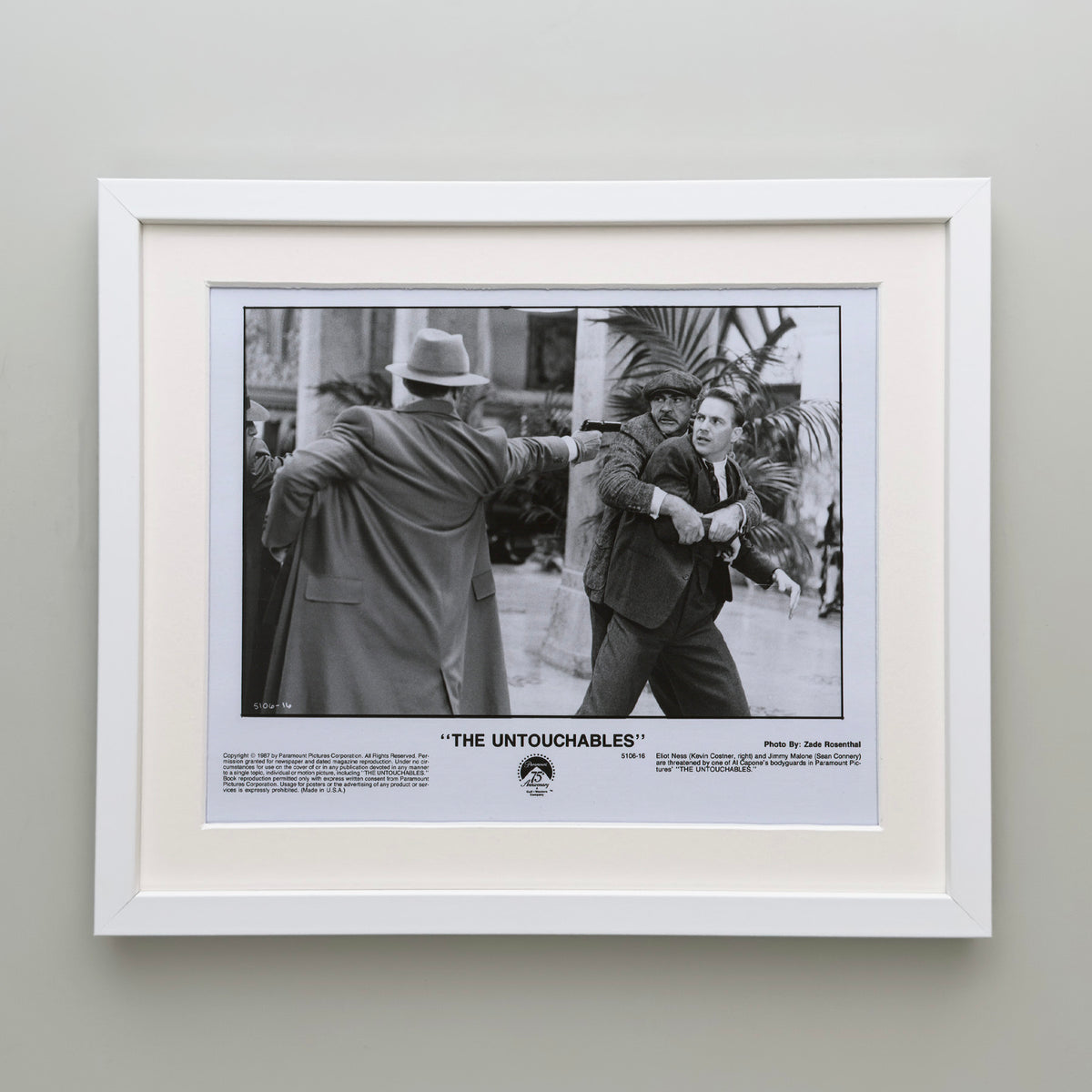 The Untouchables (1987) Film Movie Press Publicity Still Framed