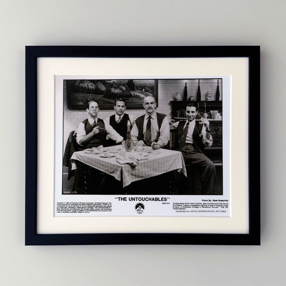The Untouchables 1987 Publicity Film Movie Press Still Framed