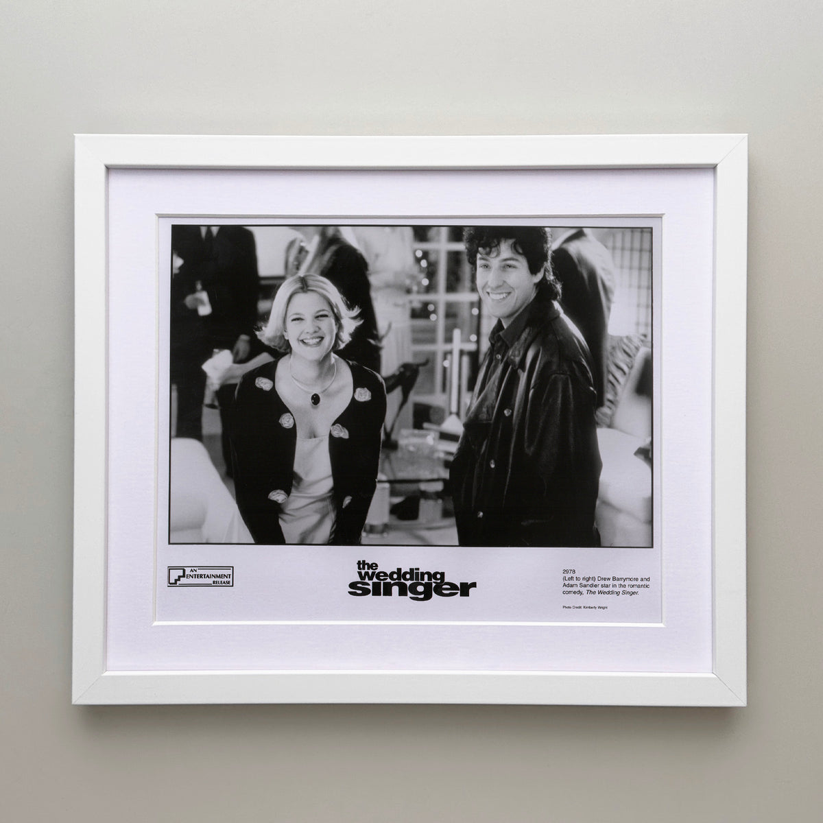 The Wedding Singer 1998 Film Movie Press Publicity Still Framed