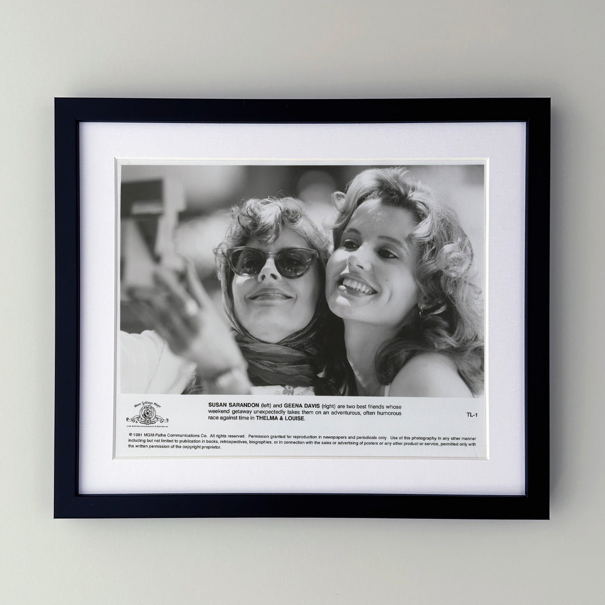 Thelma and Louise (1991) Film Movie Press Publicity Still Framed