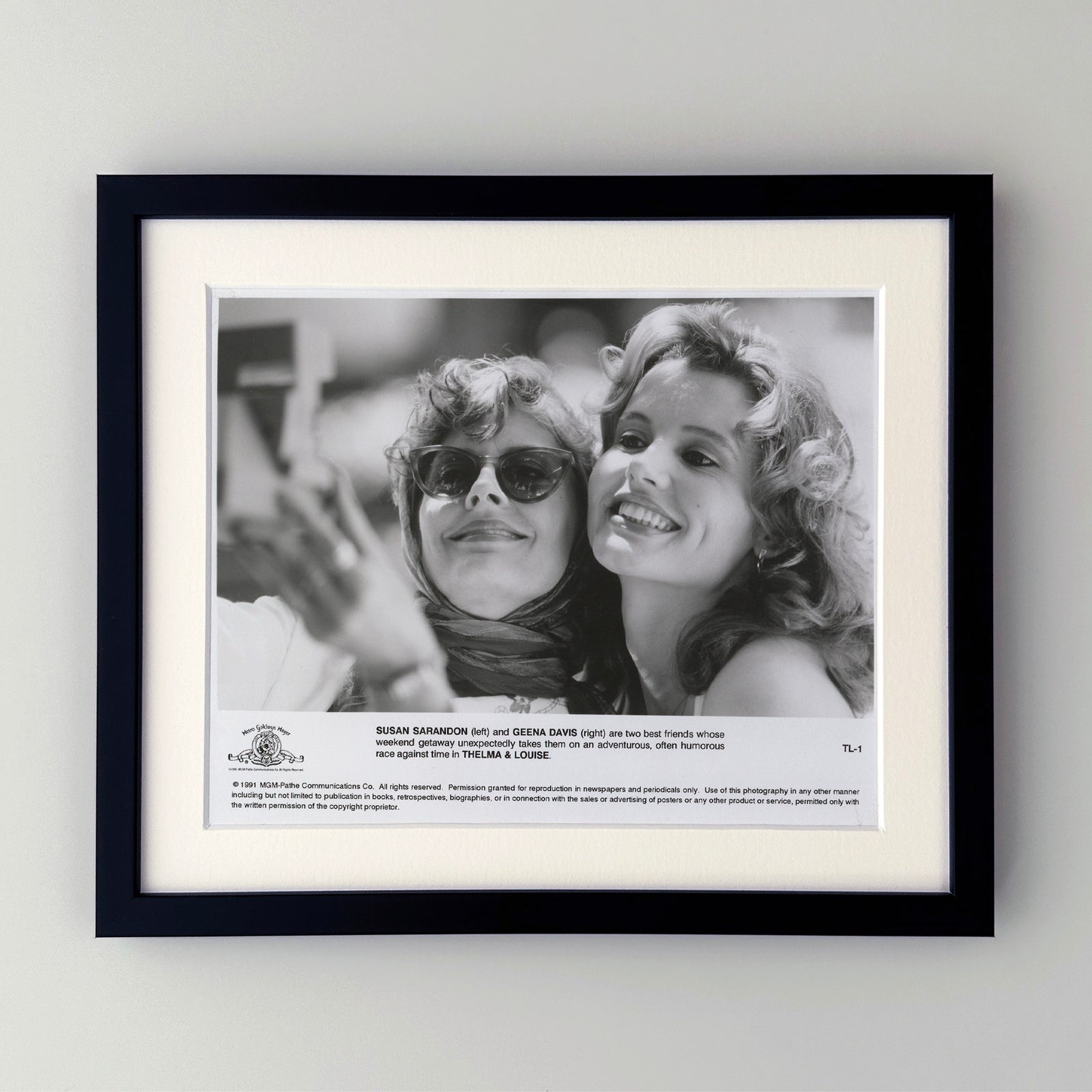 Thelma and Louise (1991) Film Movie Press Publicity Still Framed