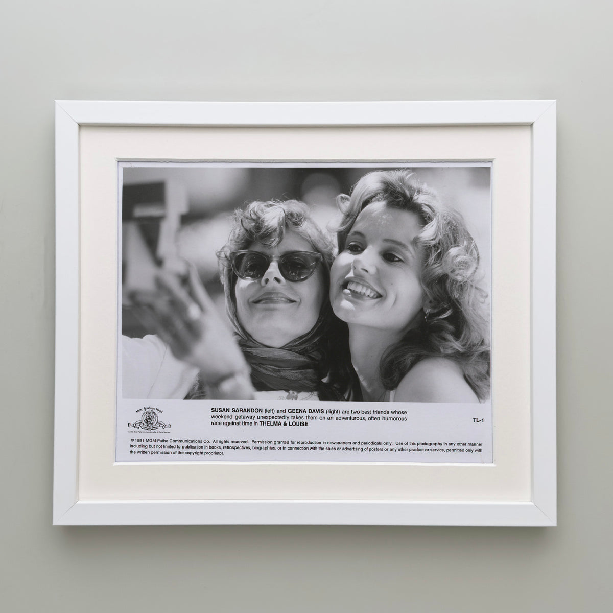 Thelma and Louise (1991) Film Movie Press Publicity Still Framed