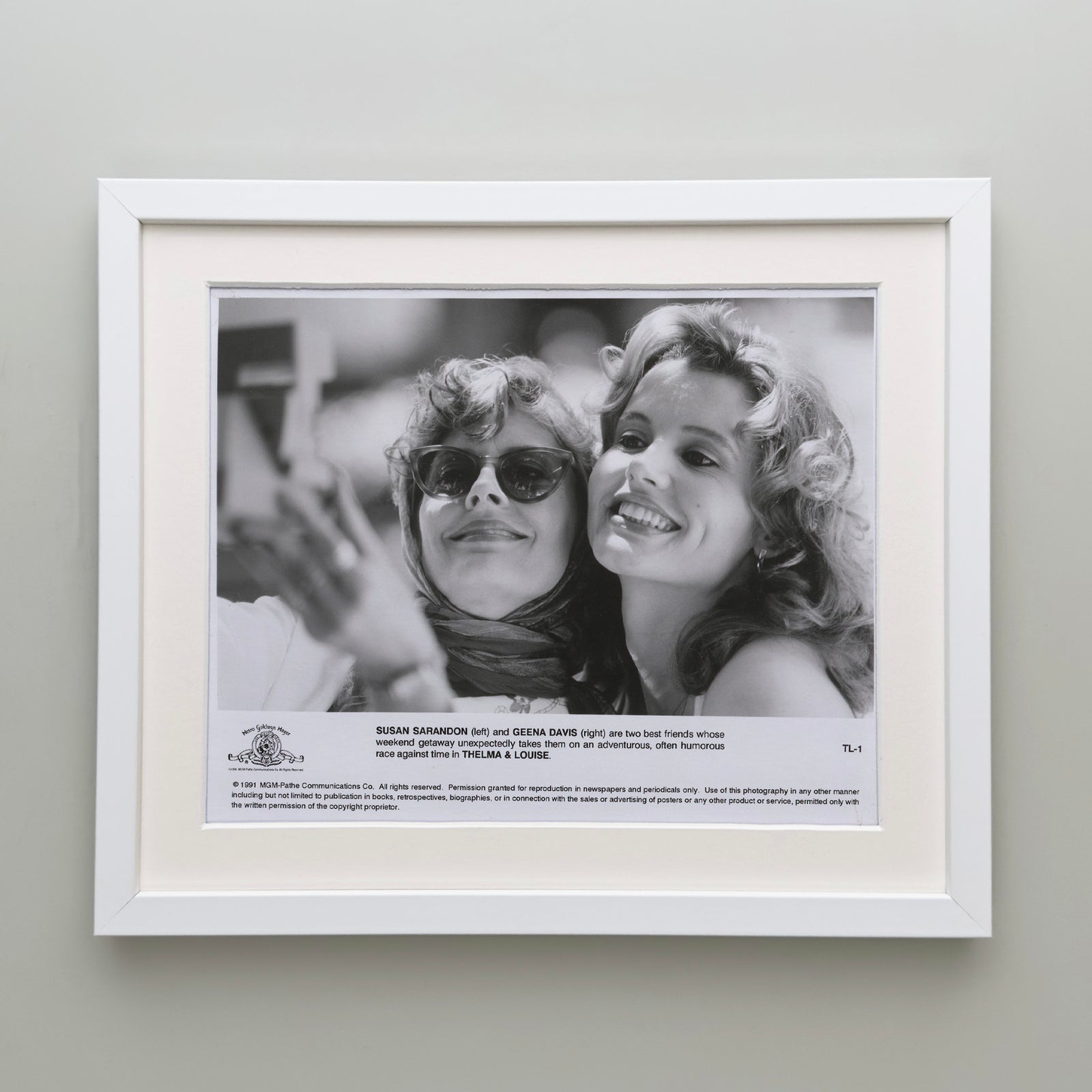 Thelma and Louise (1991) Film Movie Press Publicity Still Framed