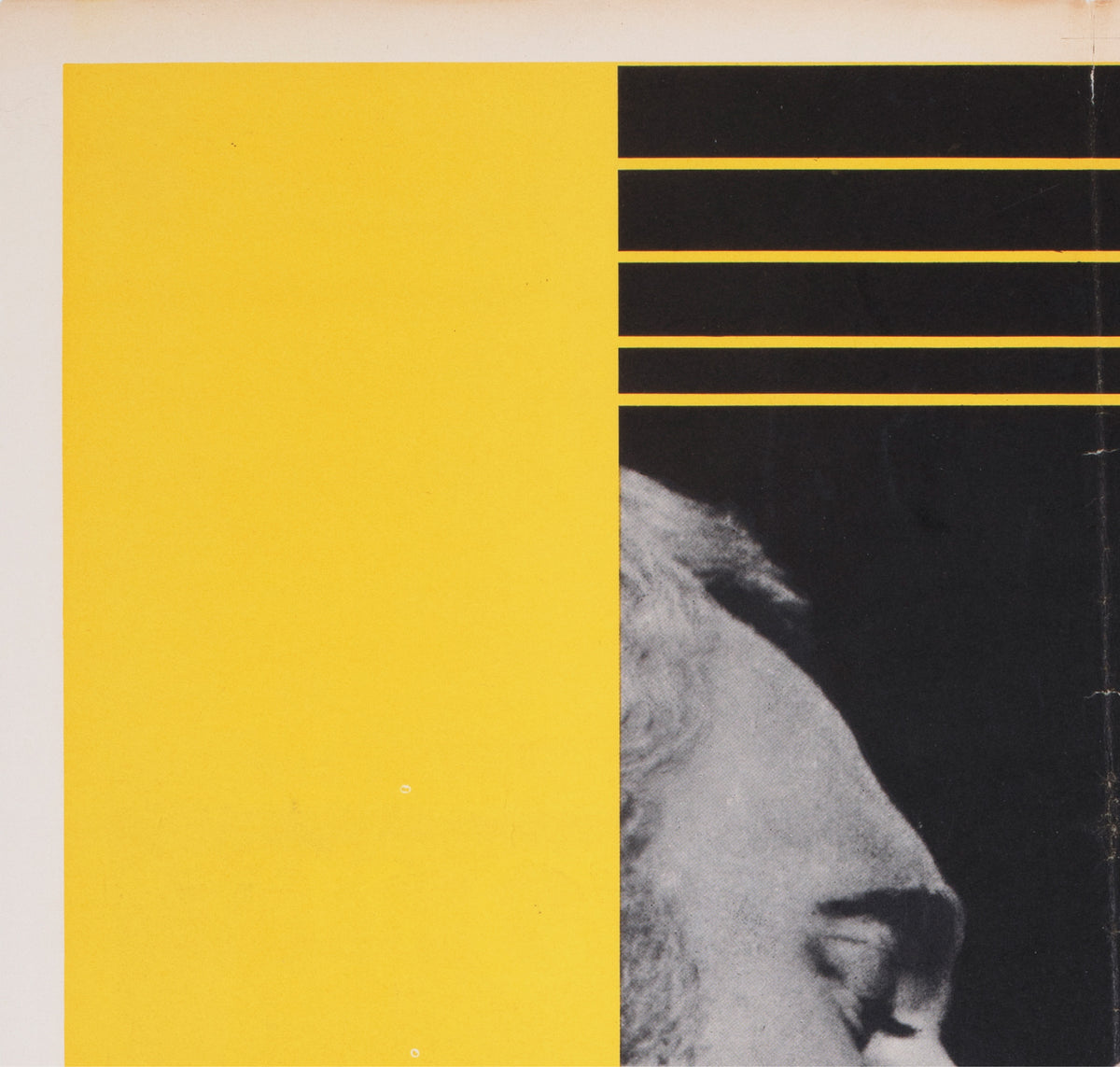 thomas crown affair 1968 italian 1 sheet film movie poster - detail