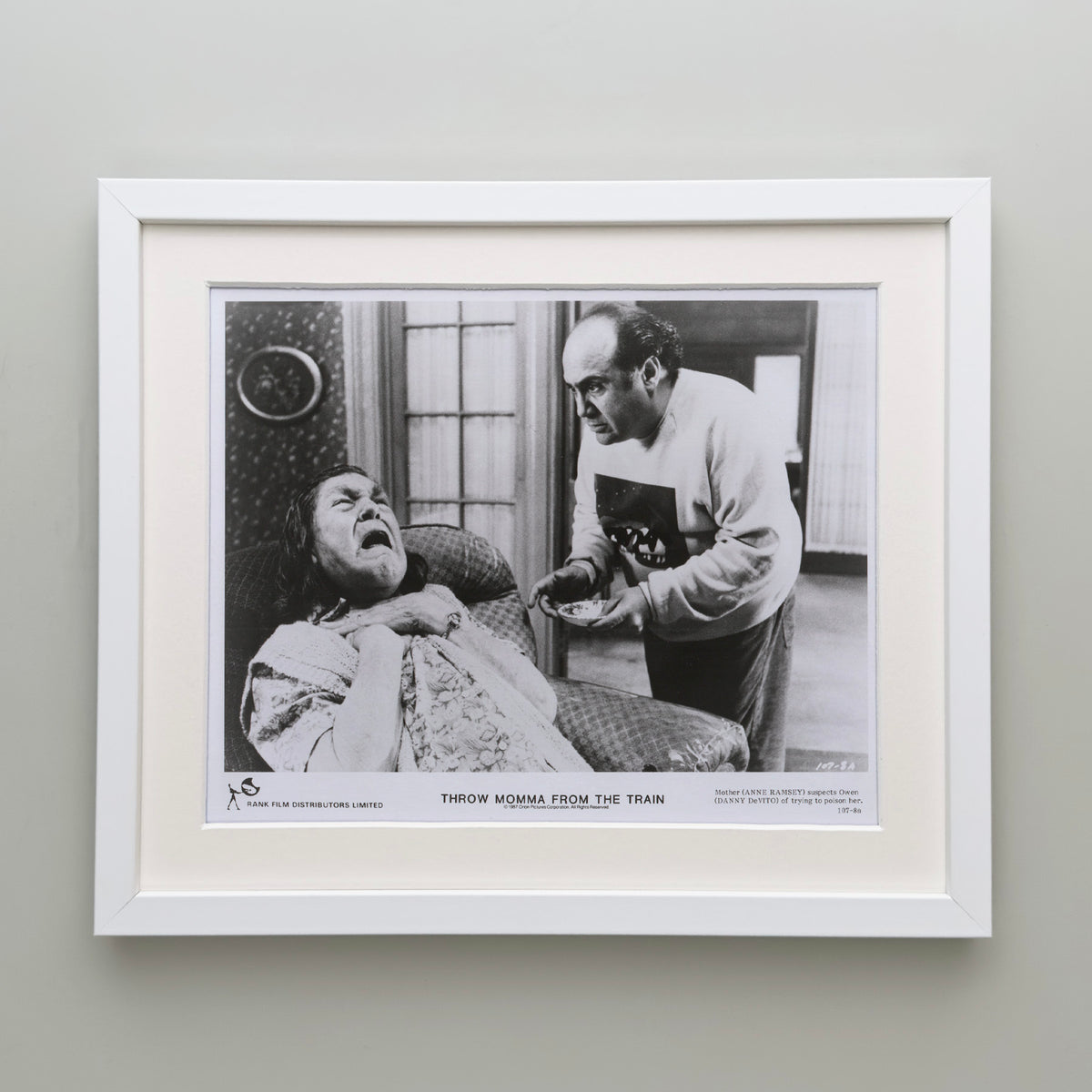 Throw Momma from the Train 1987 Film Movie Press Publicity Still Framed