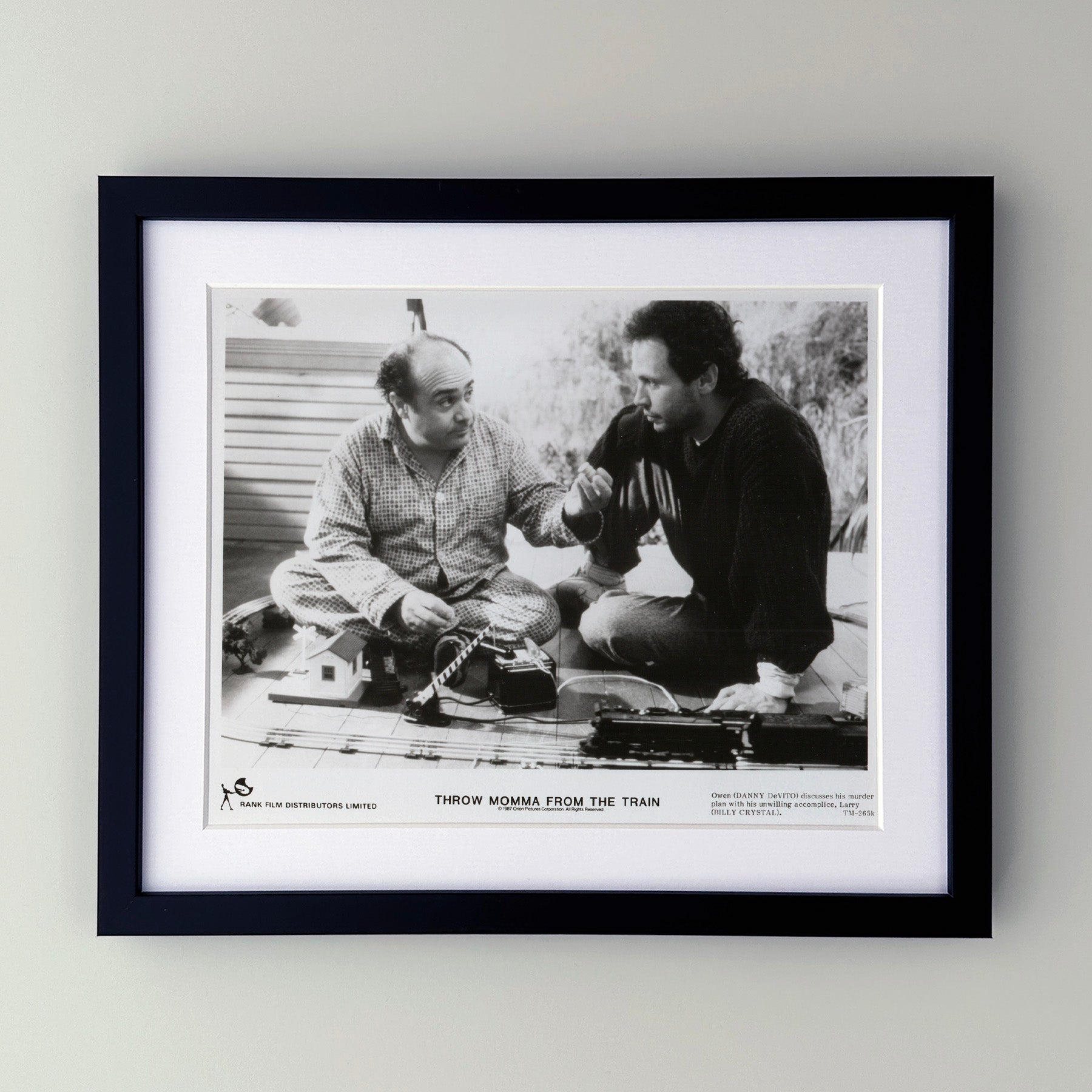 Throw Momma from the Train 1987 Film Movie Press Publicity Still Framed