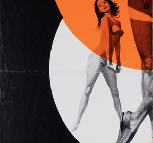 Thunderball R1960s Danish A1 Film Movie Poster, Robert McGinnis - detail