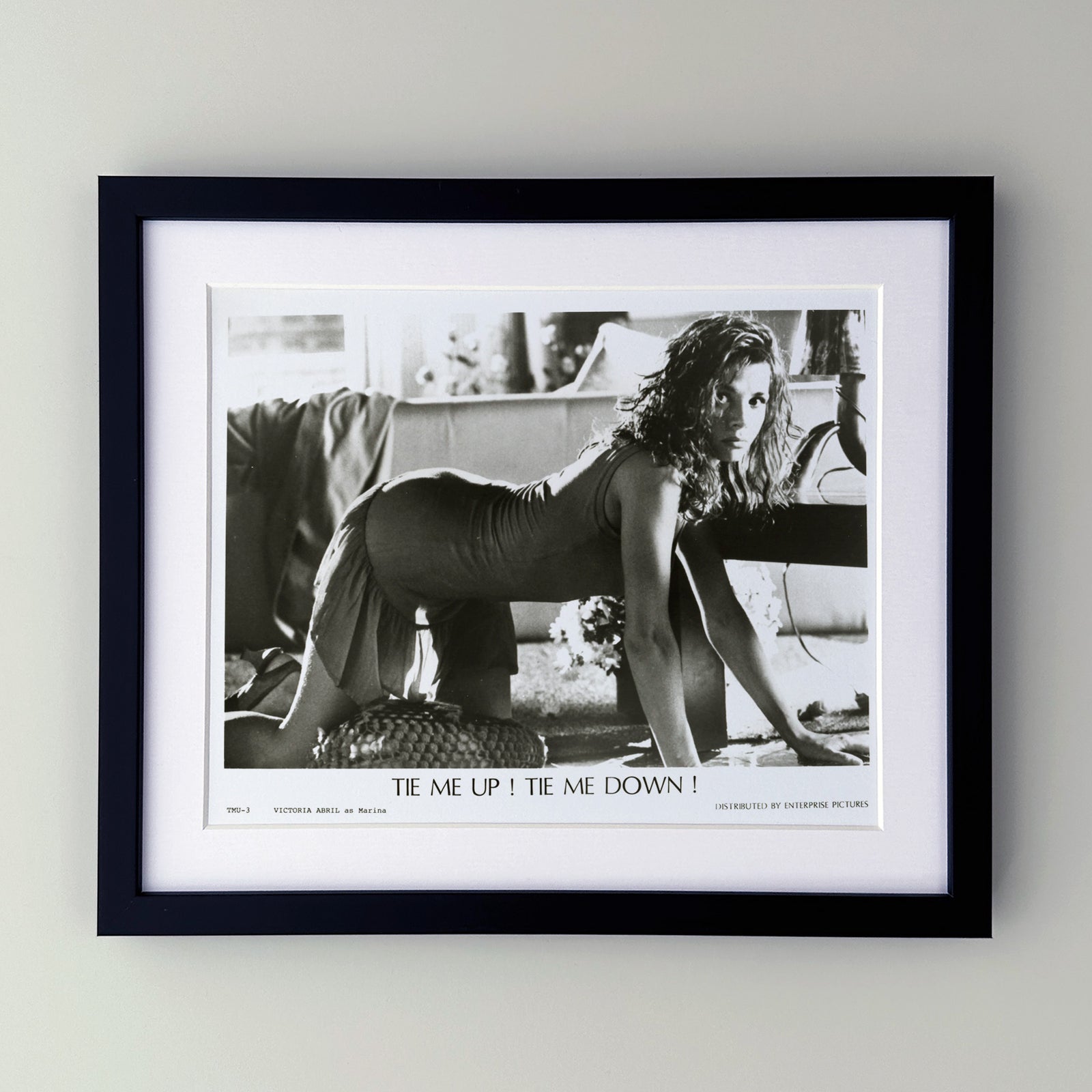 Tie Me Up! Tie Me Down! 1989 Press Publicity Film Movie Still - Framed