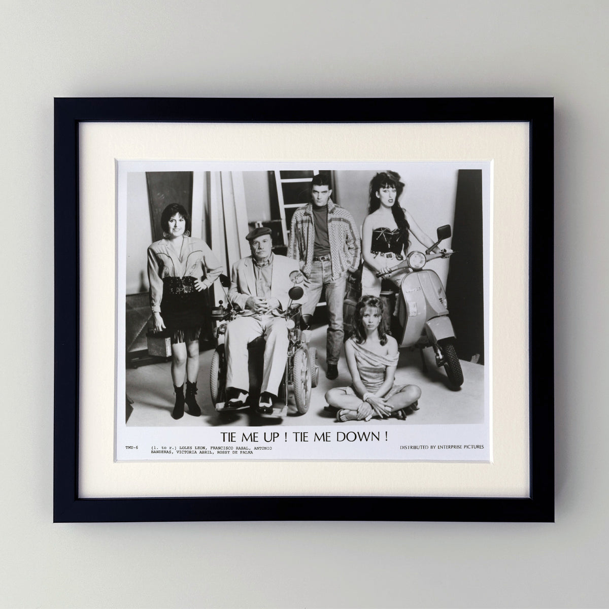 Tie Me Up! Tie Me Down! 1989 Press Publicity Film Movie Still - Framed